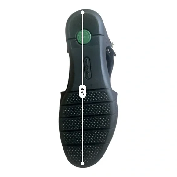 Comfortview summer sandals shoes 7.5 black canvas back zipper strap detail - Picture 12 of 16